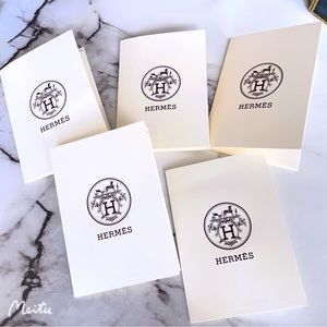 5 Authentic Hermes Receipt Holders